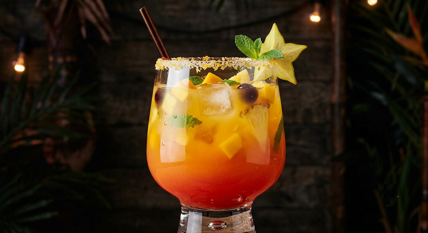 Tropical Sunset Punch